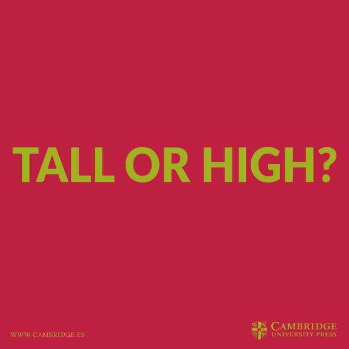 tall or high