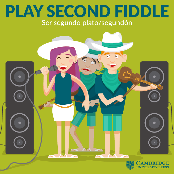 play second fiddle