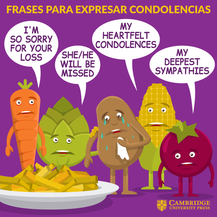 Frases para expresar condolencias en inglés - Cambridge Blog