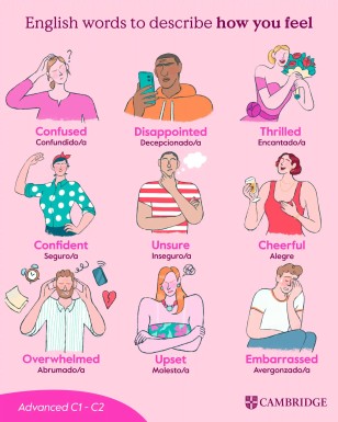 emociones en inglés