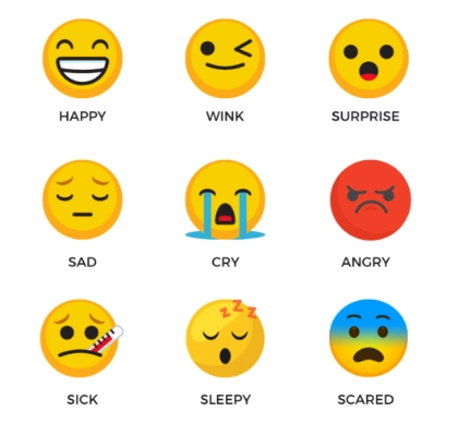 feelings, moods y emotions en inglés