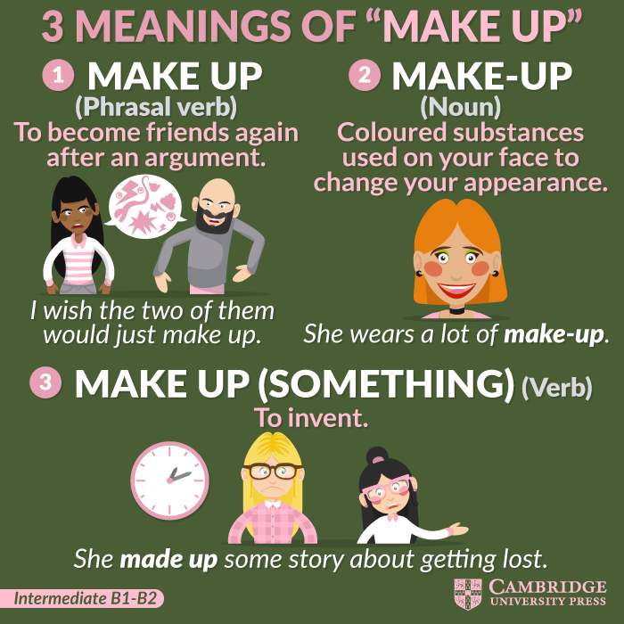 meaning of make up homework
