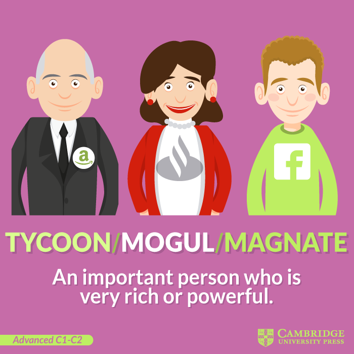 🆚What is the difference between Magnate and Tycoon and Mogul