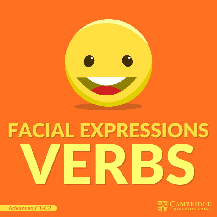 facial expressions verbs