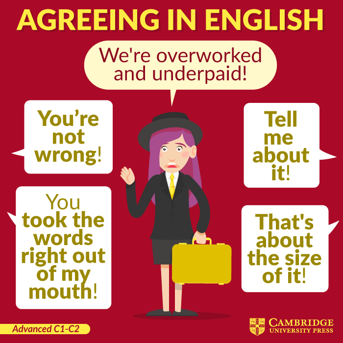 agreeing in english