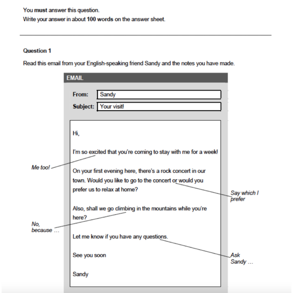 Cómo Escribir Un Email Informal En El Examen De B1 De Inglés Cambridge Blog 4701