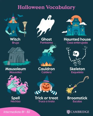 Halloween vocabulary