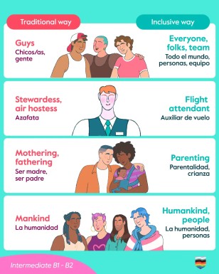 lenguaje inclusivo en inglés