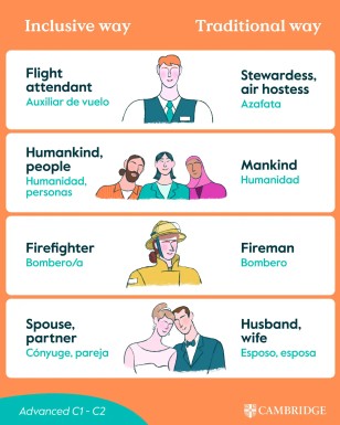 lenguaje inclusivo inglés